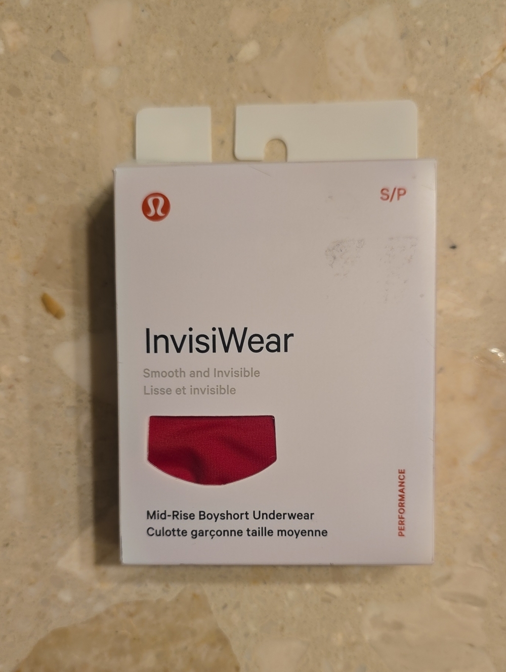 lululemon athletica InvisiWear Mid-Rise Boyshorts - Red